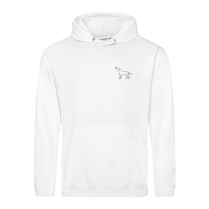 Labrador mit Herz - Hoodie für Herren