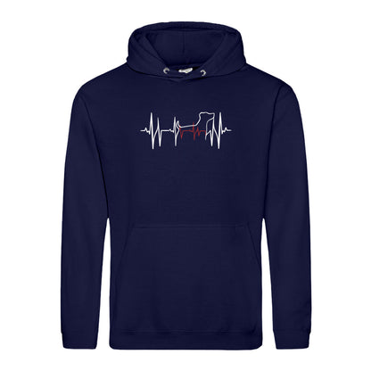 Lebenslinie - Hoodie für Herren