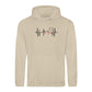 Lebenslinie - Hoodie für Herren