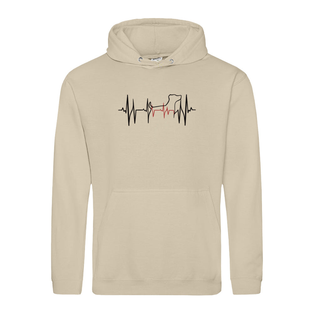 Lebenslinie - Hoodie für Herren