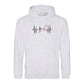 Lebenslinie - Hoodie für Herren