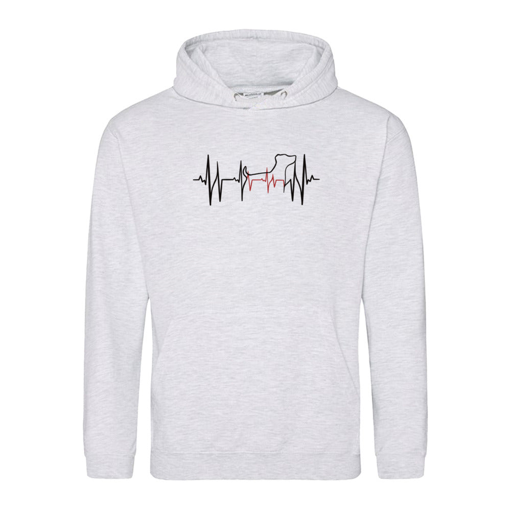 Lebenslinie - Hoodie für Herren