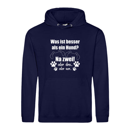 Je Mehr Desto Besser - Hoodie für Herren
