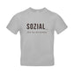 SOZIAL... aber nur mit Hunden -T-Shirt für Herren