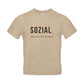 SOZIAL... aber nur mit Hunden -T-Shirt für Herren