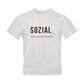 SOZIAL... aber nur mit Hunden -T-Shirt für Herren