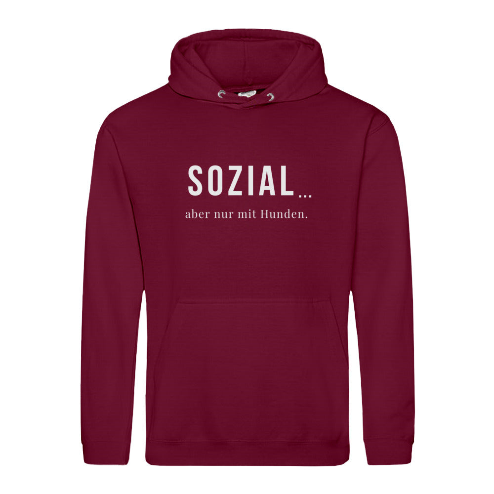 SOZIAL...  – Hoodie für Herren