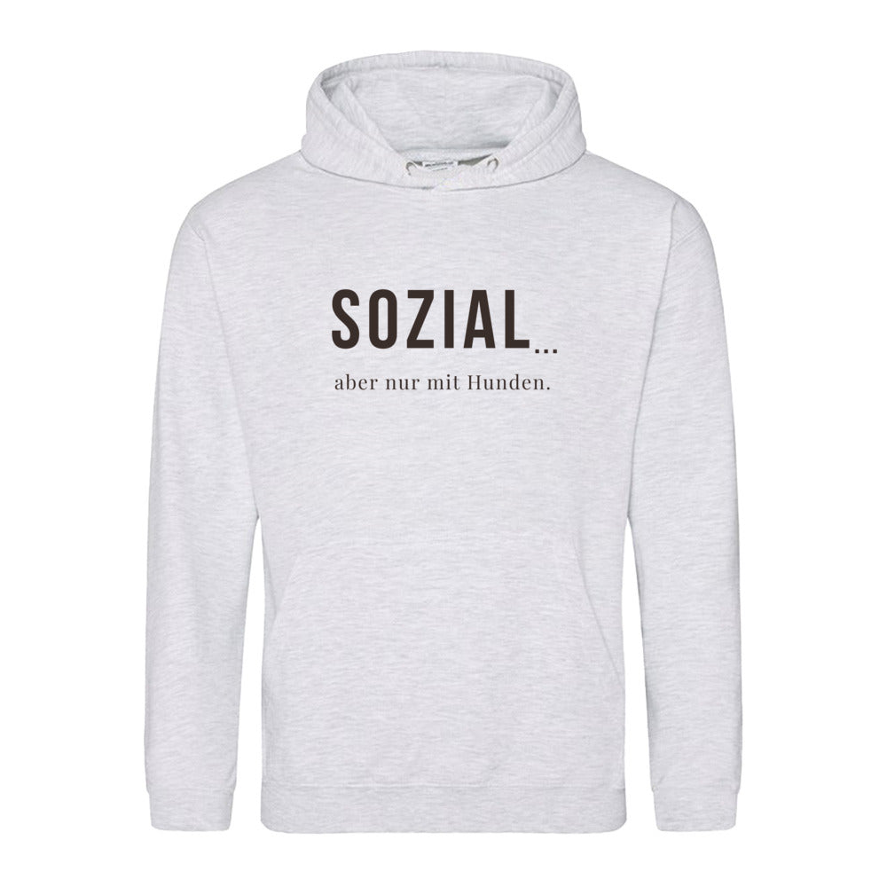 SOZIAL...  – Hoodie für Herren