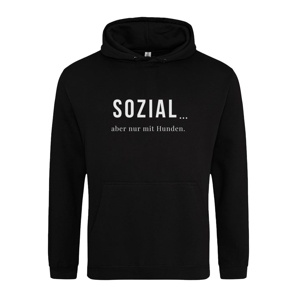 SOZIAL...  – Hoodie für Herren