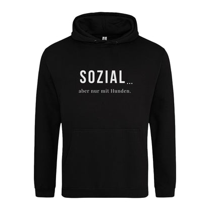 SOZIAL...  – Hoodie für Herren