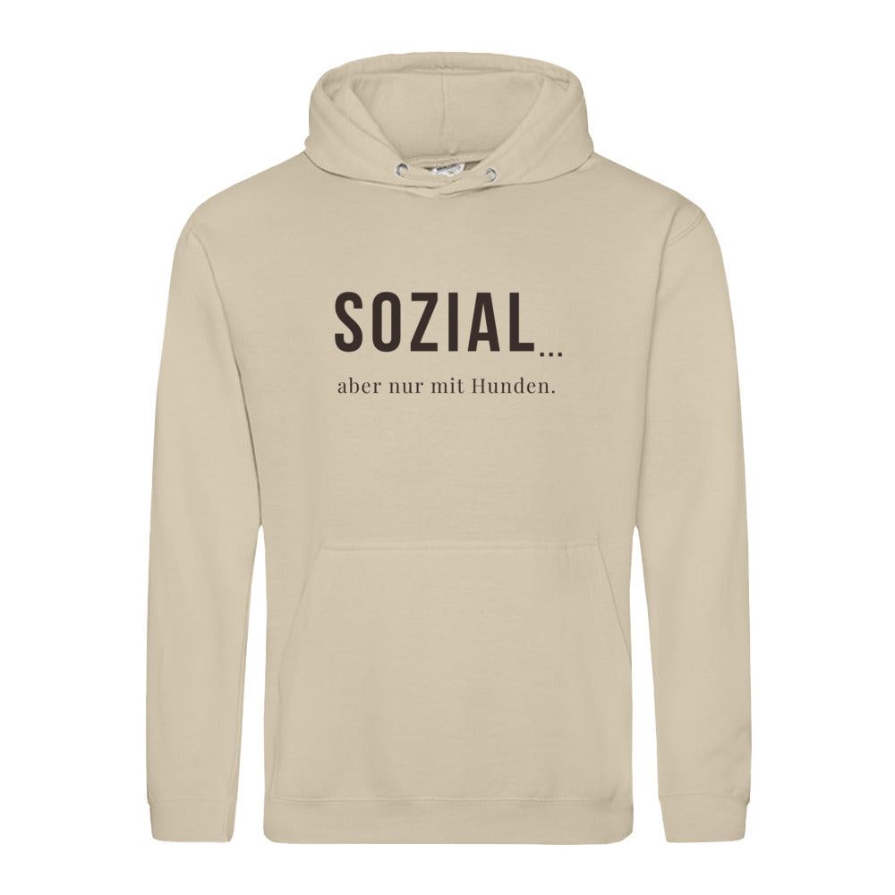 SOZIAL...  – Hoodie für Herren