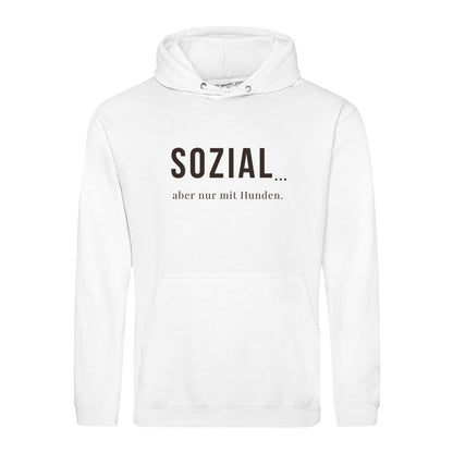 SOZIAL...  – Hoodie für Herren
