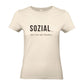 SOZIAL... aber nur mit Hunden -T-Shirt für Damen