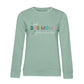 Liebe ohne Grenzen – Bio-Sweatshirt für Damen