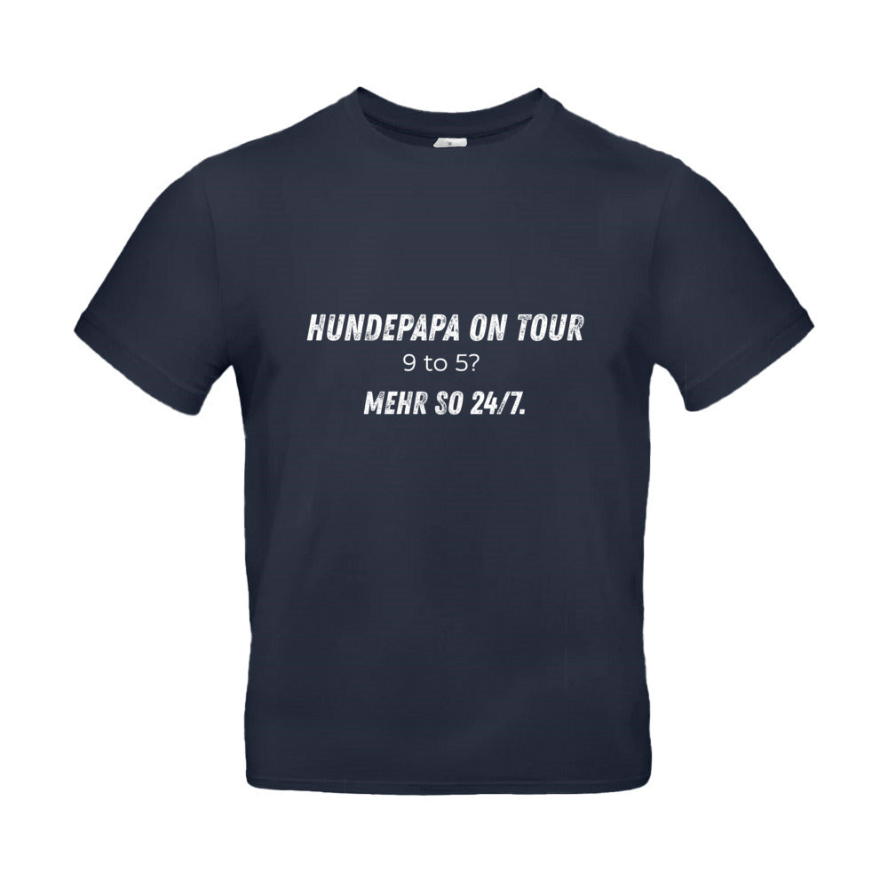 Hundepapa on Tour - T-Shirt für Herren
