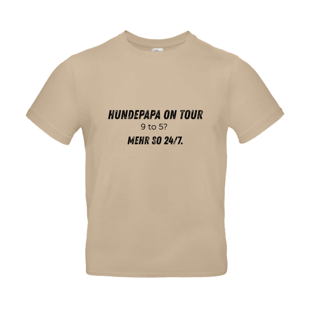 Hundepapa on Tour - T-Shirt für Herren