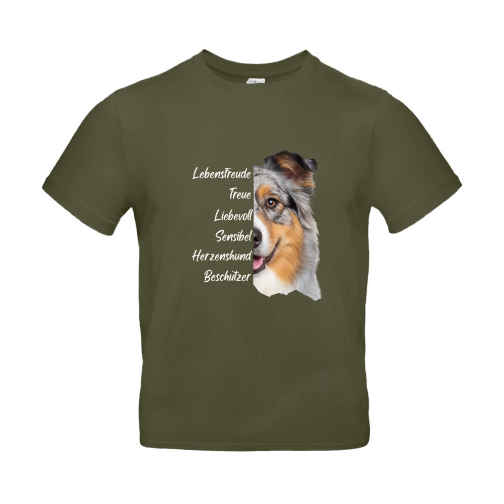 Australian Shepherd - T-Shirt für Herren