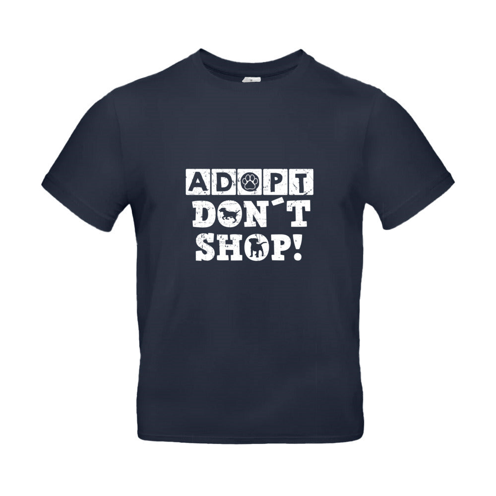 Adopt Don't Shop - T-Shirt für Herren
