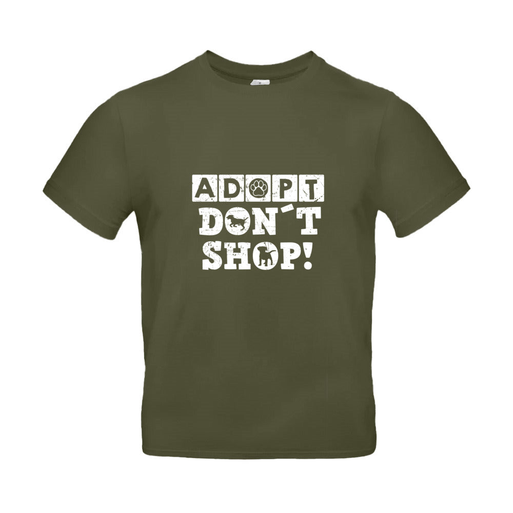 Adopt Don't Shop - T-Shirt für Herren