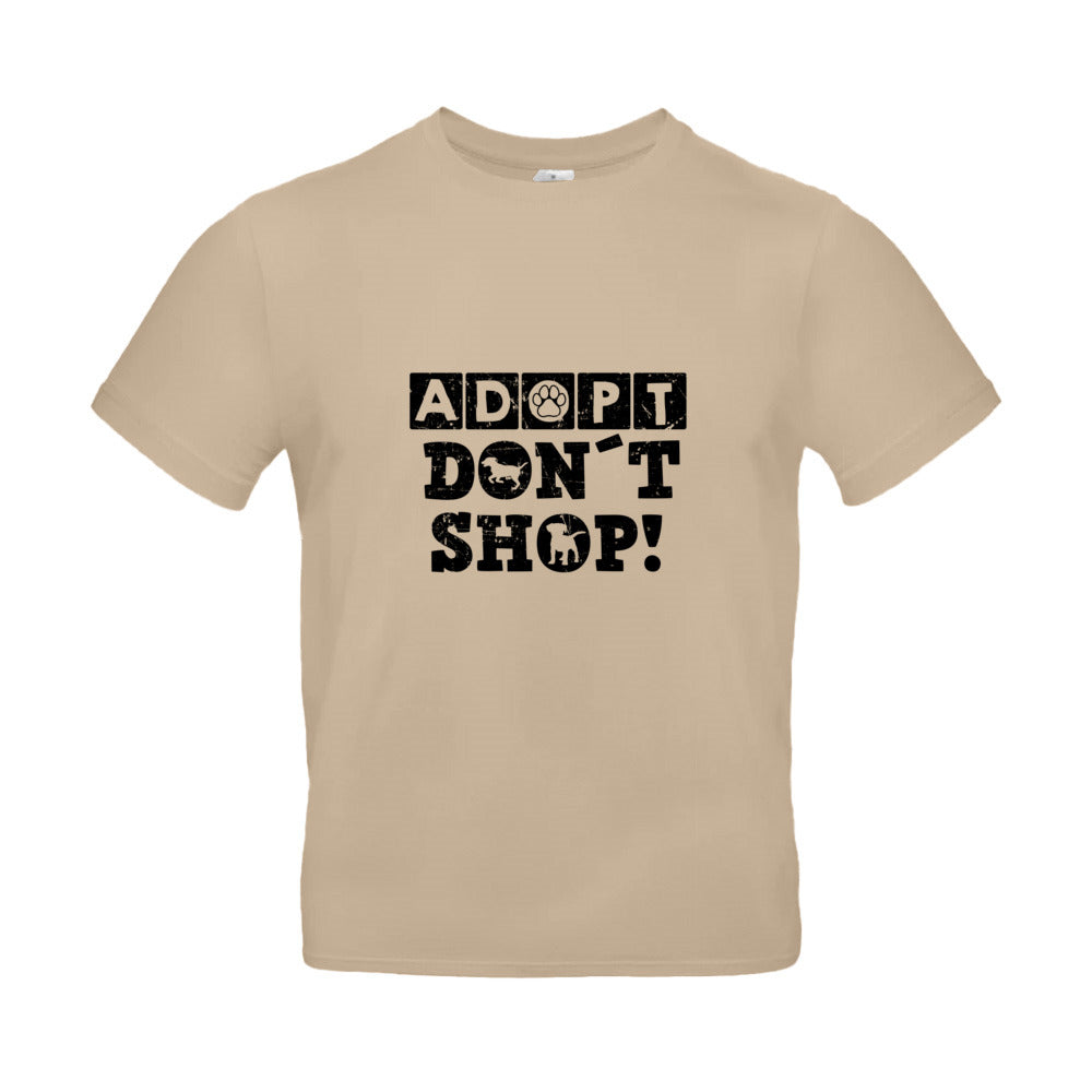 Adopt Don't Shop - T-Shirt für Herren