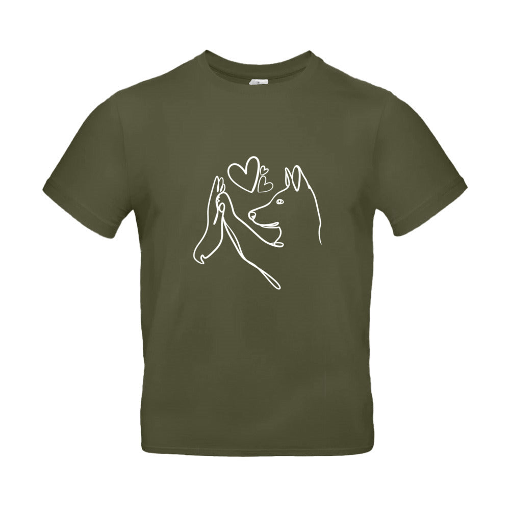 Wahre Liebe Stehohren - T-Shirt für Herren