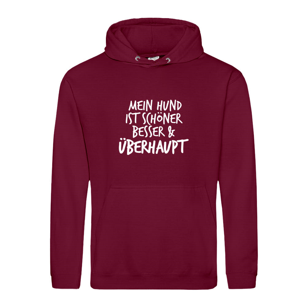 Mein Hund ist Besser - Hoodie für Herren