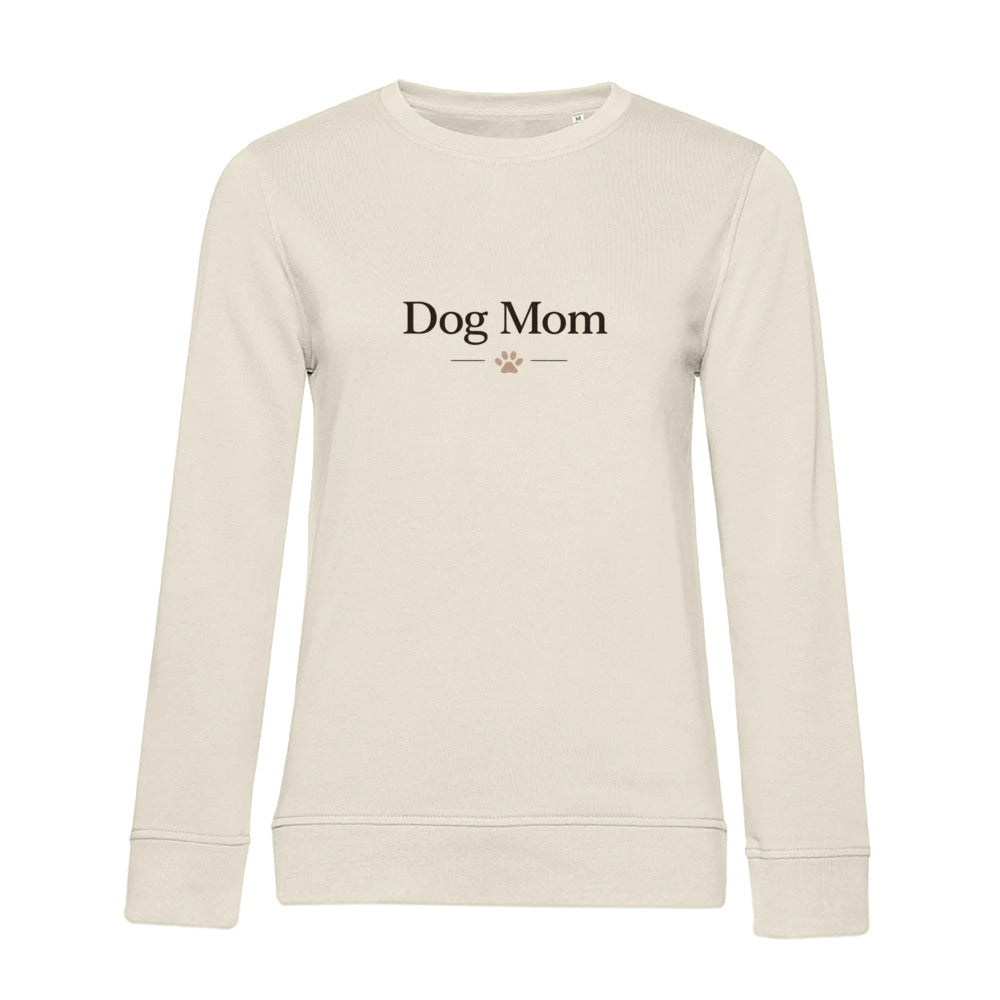 Dog Mom – Bio-Sweatshirt für Damen