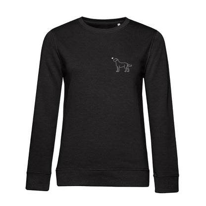 Labrador mit Herz - Sweatshirt für Damen