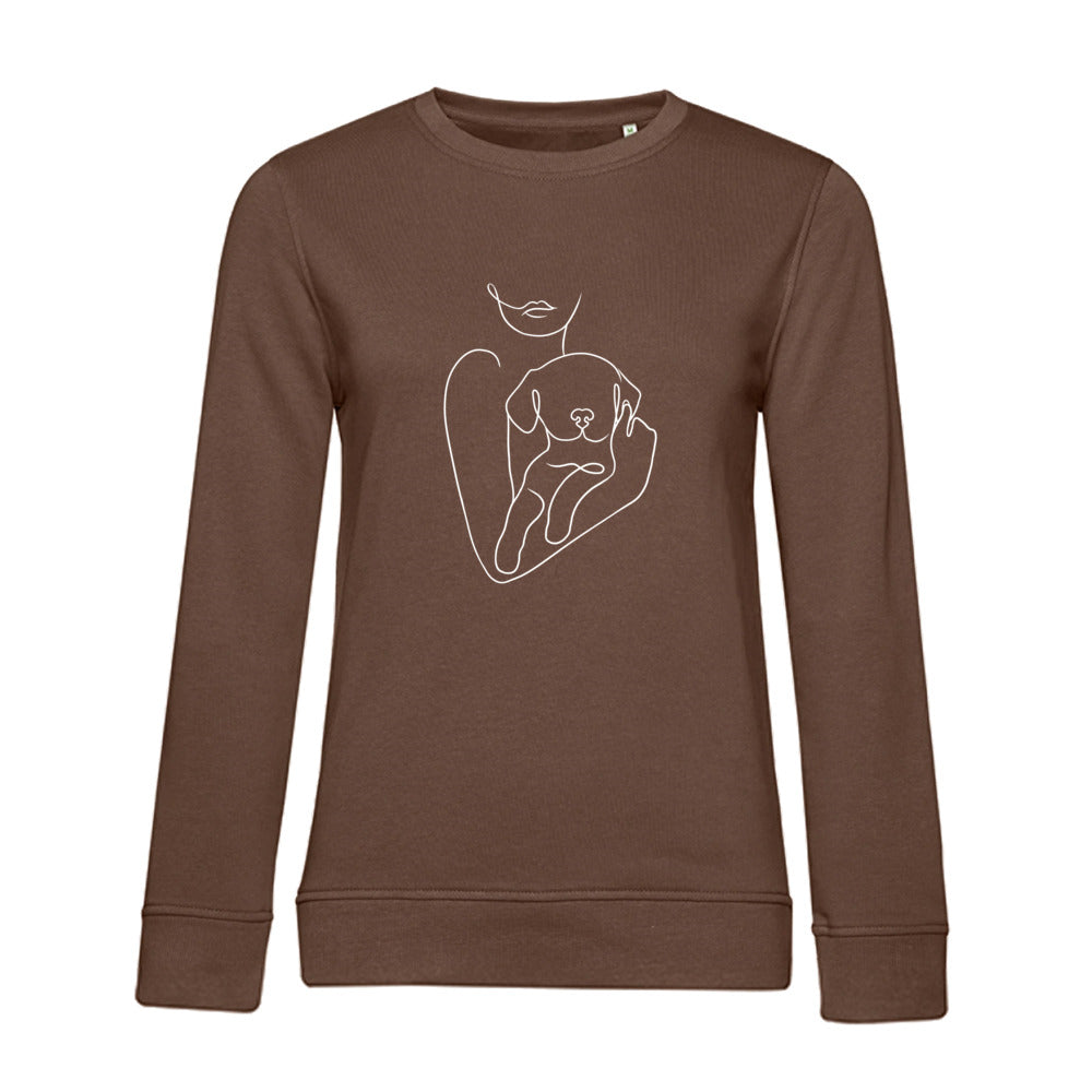 Welpenliebe - Sweatshirt für Damen