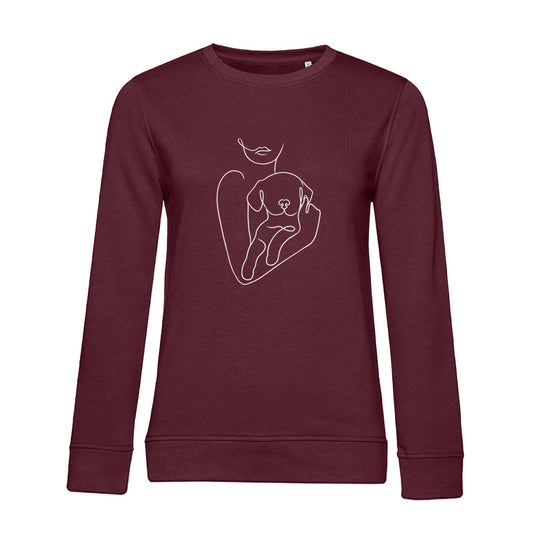 Welpenliebe - Sweatshirt für Damen
