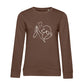Pudelliebe – Bio-Sweatshirt für Damen
