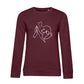 Pudelliebe – Bio-Sweatshirt für Damen