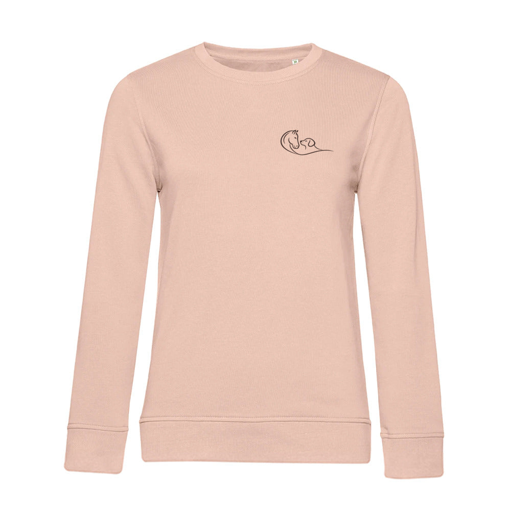 Seelenfreunde - Bio-Sweatshirt für Damen