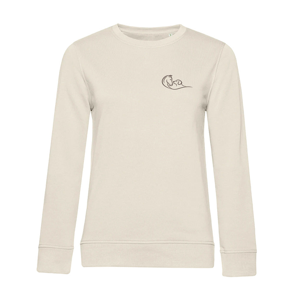 Seelenfreunde - Bio-Sweatshirt für Damen