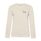 Eleganz mit Herz – Bio-Sweatshirt für Damen