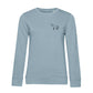 Eleganz mit Herz – Bio-Sweatshirt für Damen