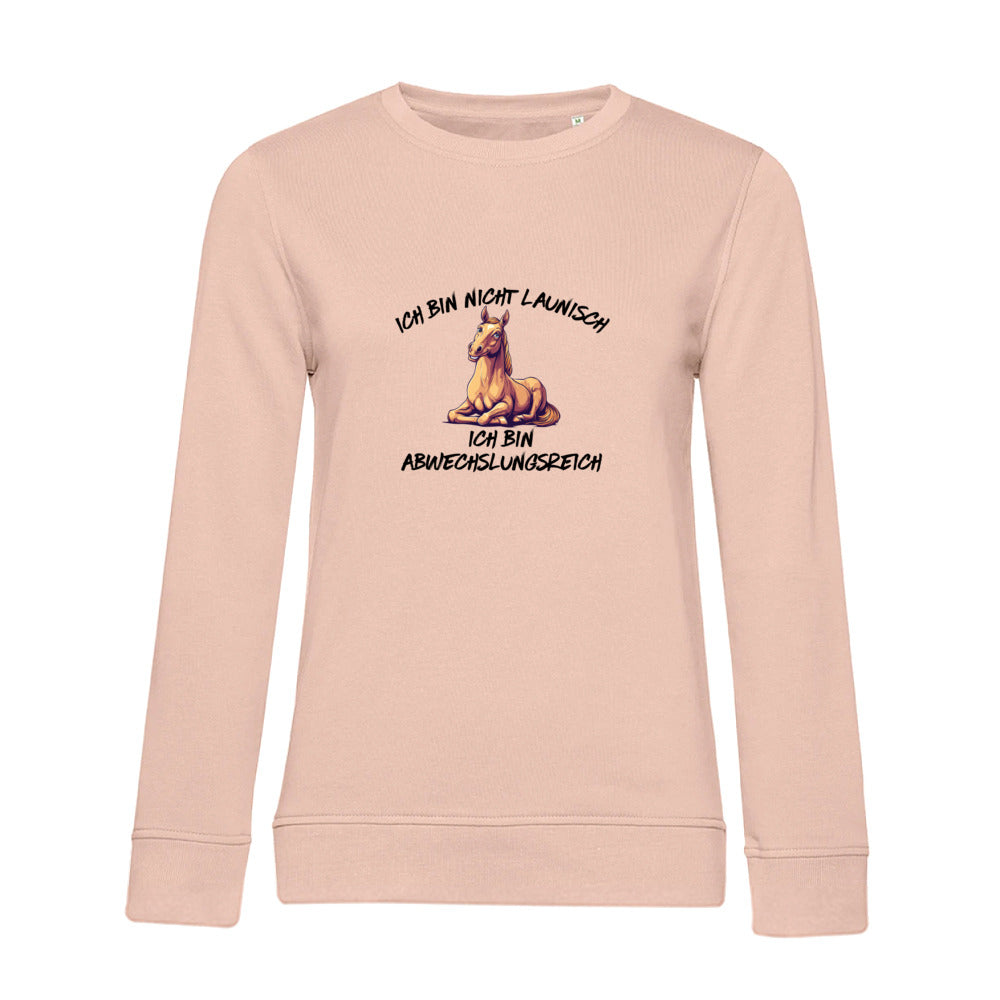 Abwechslungsreich – Bio-Sweatshirt für Damen