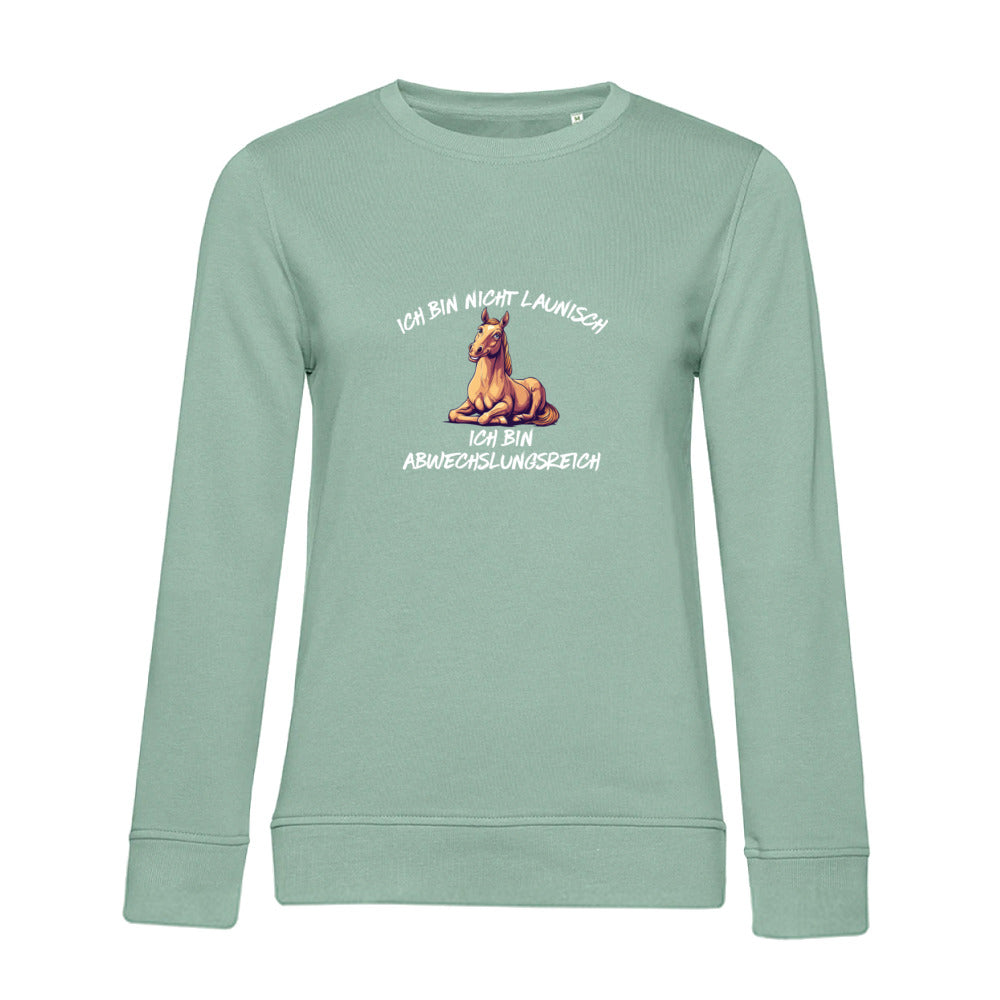 Abwechslungsreich – Bio-Sweatshirt für Damen