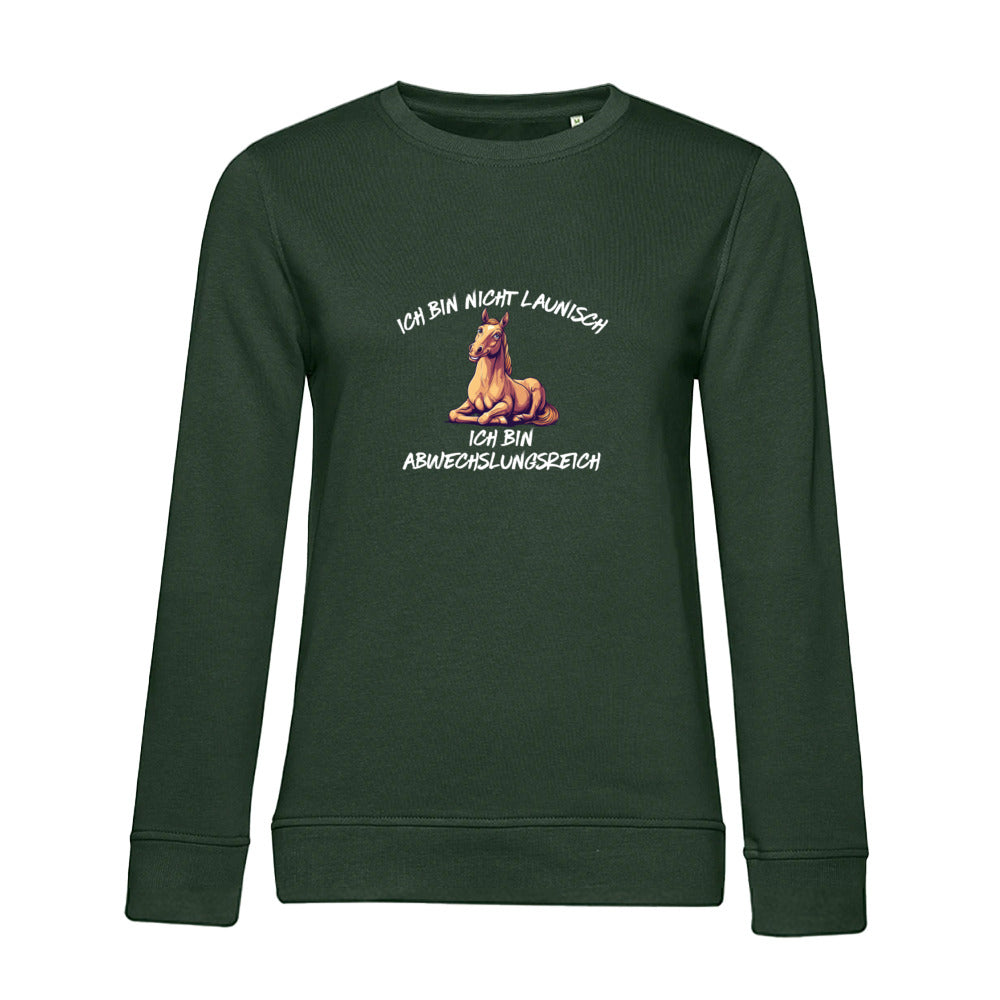 Abwechslungsreich – Bio-Sweatshirt für Damen