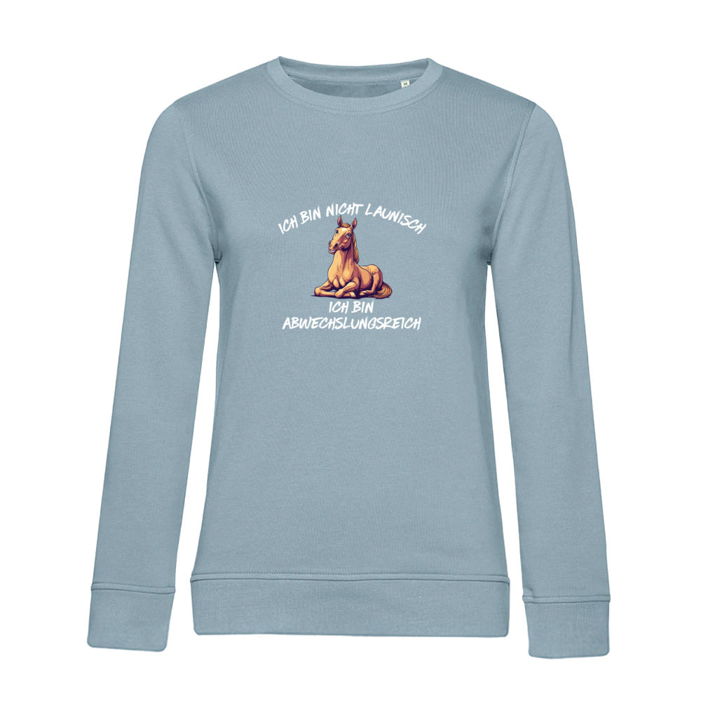 Abwechslungsreich – Bio-Sweatshirt für Damen