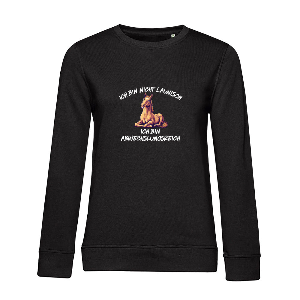 Abwechslungsreich – Bio-Sweatshirt für Damen