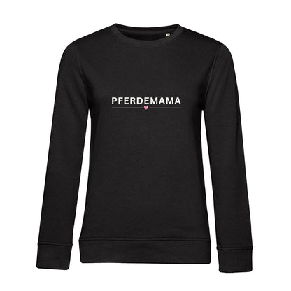 Pferdemama – Bio-Sweatshirt für Damen