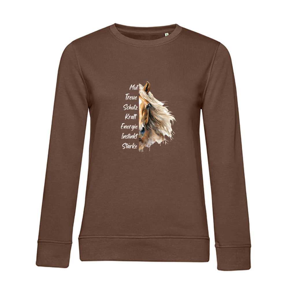 Wilde Seele – Bio-Sweatshirt für Damen