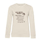 Herzensrezept – Bio-Sweatshirt für Damen