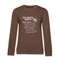 Herzensrezept – Bio-Sweatshirt für Damen