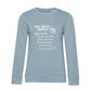 Herzensrezept – Bio-Sweatshirt für Damen