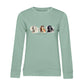 Horse Love – Bio-Sweatshirt für Damen