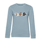 Horse Love – Bio-Sweatshirt für Damen