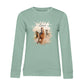 Pferdepower – Bio-Sweatshirt für Damen