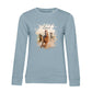 Pferdepower – Bio-Sweatshirt für Damen